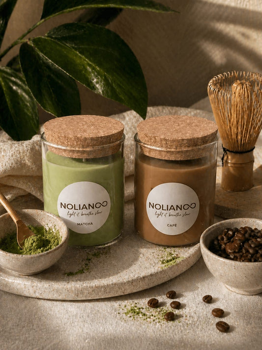 2 Bougies Aromatiques Café & Matcha
