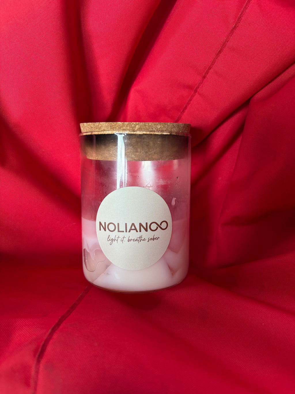 Bougie Matcha Fraise Rose — Édition Limitée